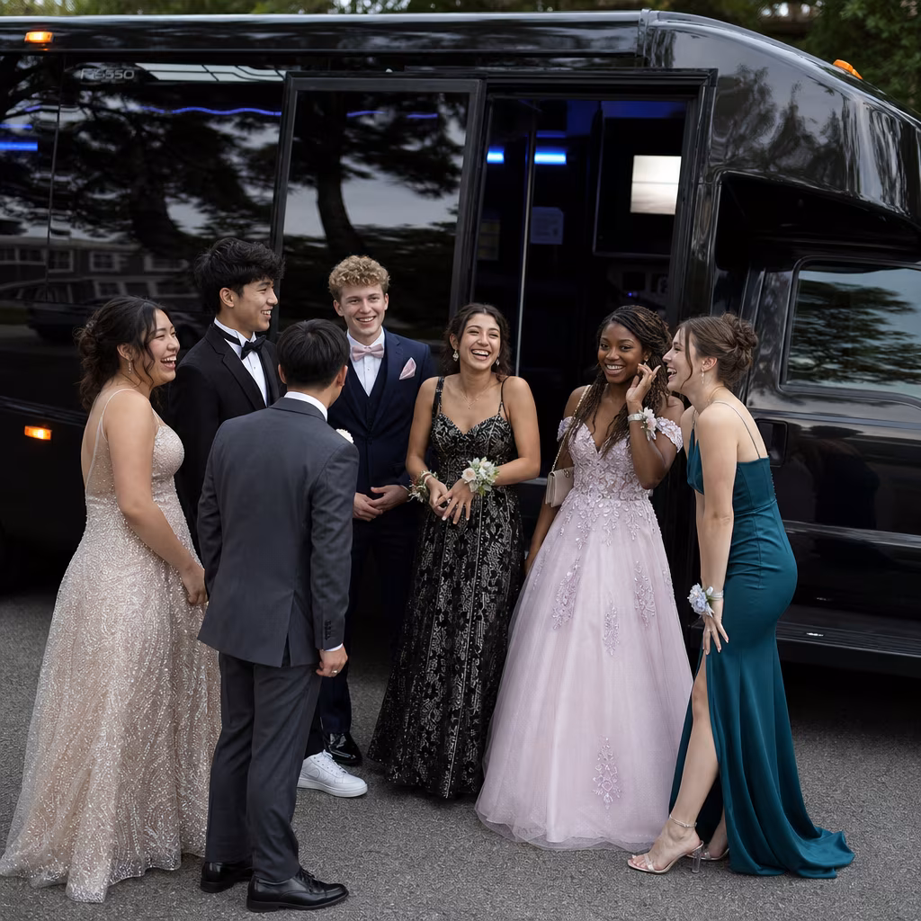 Irving Prom Party Bus Rental